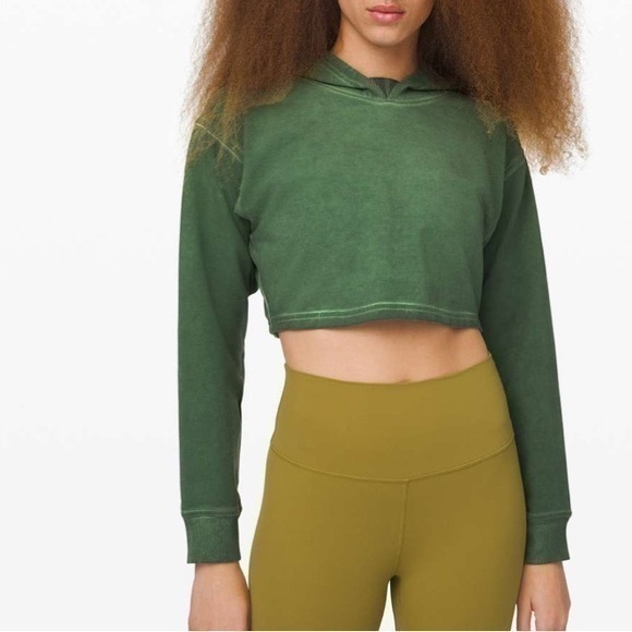 lululemon athletica Sweaters - Lululemon All Yours Cropped Hoodie
